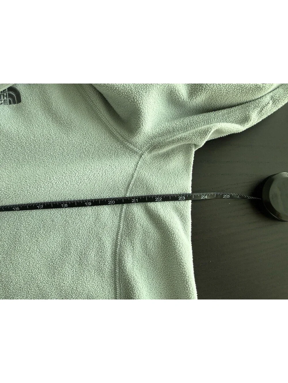 The North Face Mens XL 1/4 Zip Fleece Pullover Jacket Gray Mock Neck Outdoor
